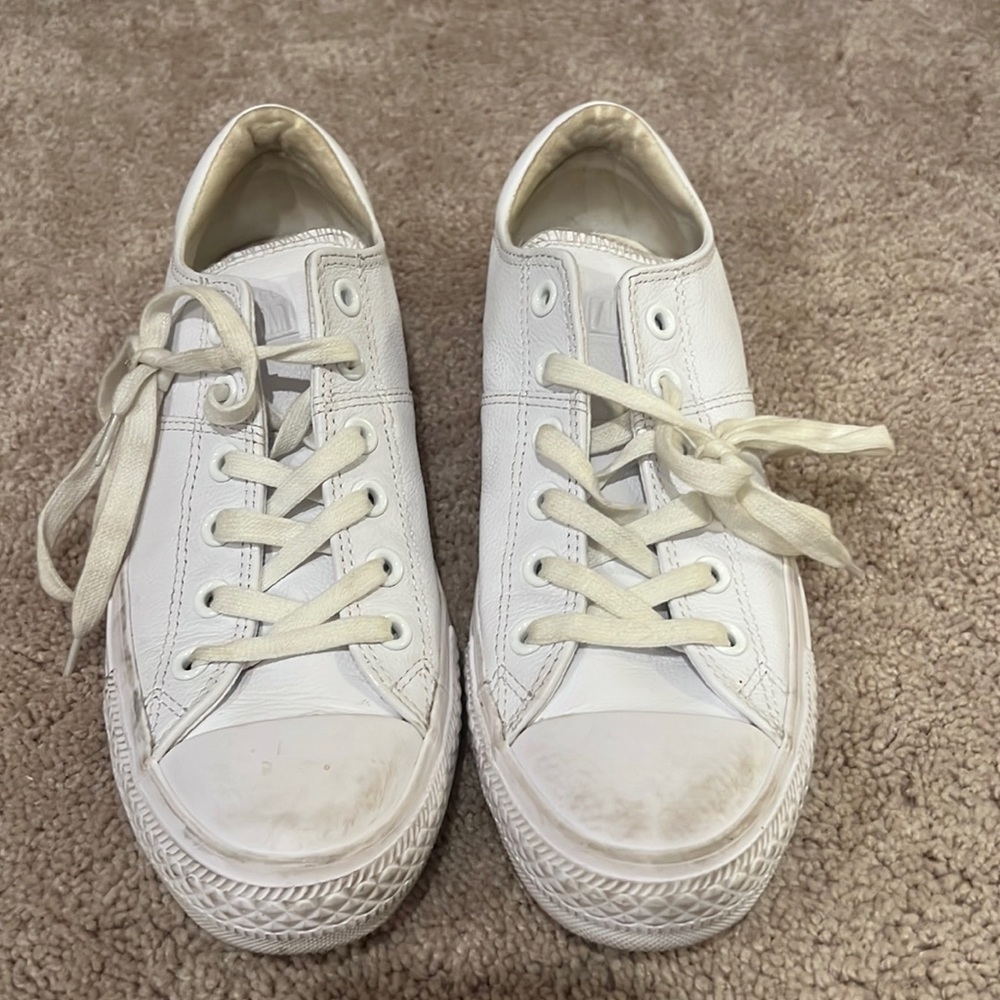 Leather Chuck Taylors